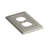 Architectural 1-Gang Duplex Outlet Standard Wall Plate-113025350-128261297