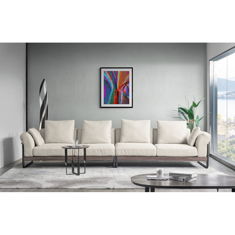 Vertical V Print by Angel Estevez, Black Framed Paper, 31.25" H x 25.25" W