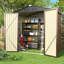 Abri de jardin en métal de 1,83 m de large x 1,22 m de profondeur-88165560