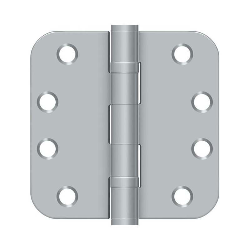 Steel Hinge, Brushed Chrome, Steel