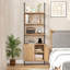 Alphanso 180cm H x 60cm W Ladder Bookcase