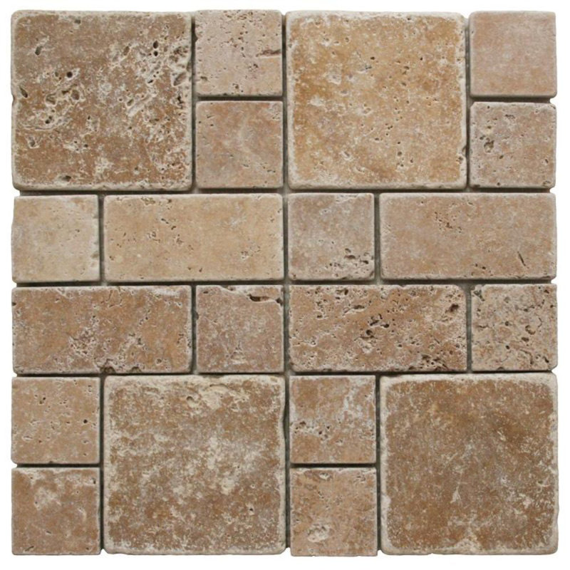 Travertine Versailles Mosaic Wall & Floor Tile