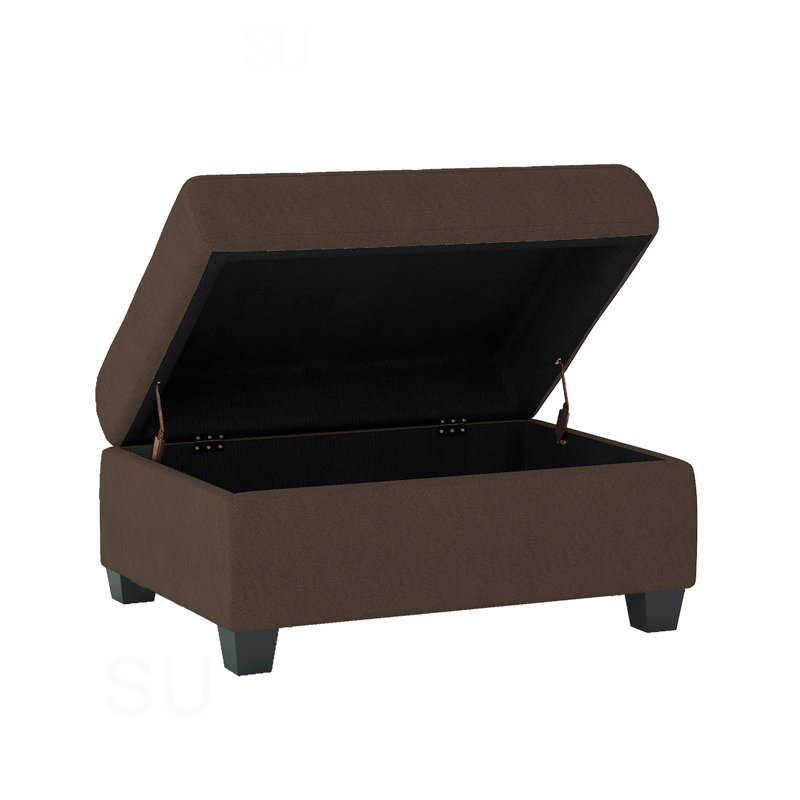 Meuble de salon moderne avec repose-pieds capitonné 1 pièce
