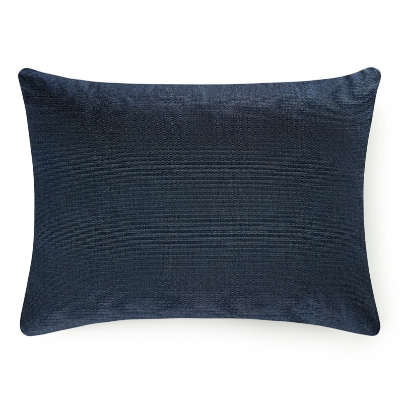 Eton Indigo Pillow Made-To-Order, Rectangular 27" H x 36" W