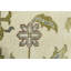Tapis crème en laine noué à la main floral 10 pi x 13 pi 10 po Floral