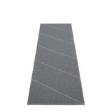 Randy Geometric Area Rug in Gray/White