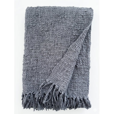 Cozy Cotton Boucle Blanket