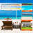 Yurig 79'' Beach Umbrella