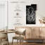 Tigre bleu sur toile-82396669