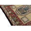 Classic Tribal Rug In Blue, Red, Beige-Brown Geometric Pattern-1200664451