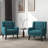 Stephanny 27.5" Wide Tufted Armchair with Solid Wood Legs-1789171724