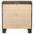 Rustic Golden Brown 2-Drawer Nightstand