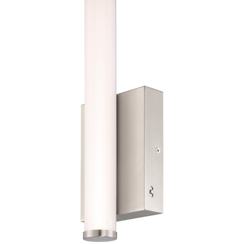 Grace 3CCT LED Vanity - Brushed Steel Finish, Brushed Steel