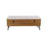 Sibo Linen Upholstered Storage Bench
