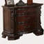 Table de bout 1Pc avec trois tiroirs de rangement