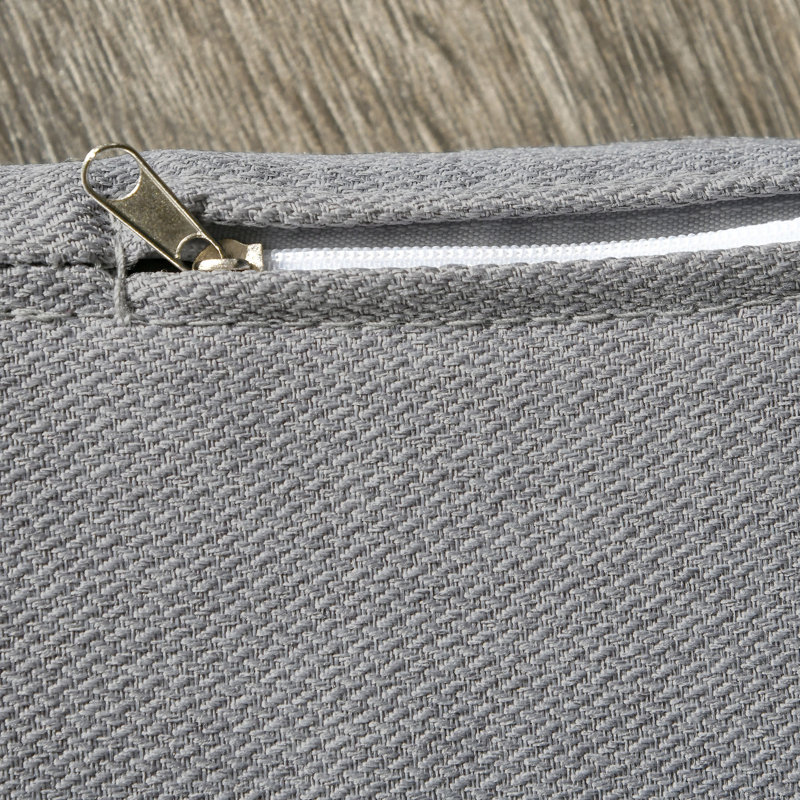 Banc de rangement rembourré 100% polyester Macaylee