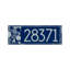 Frank Lloyd Wright Coonley, plaque moderne, standard, 1 ligne-126011979-126076907-126347719