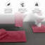 100% Cotton Bath Mat and Pedestal Mat Set-82359458