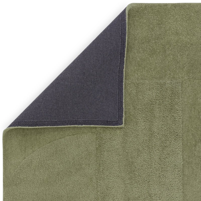 Defino Cozy Geometric Tufted Green Area Rug, Rectangle 160 x 230cm
