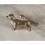 Silver Daschund Sausage Dog Knob