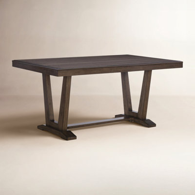 64" Oak Dining Table