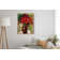 'Red Poppies and Daisies' by Vincent Van Gogh, Red Flowers in Jar Fine Art Gallery Canvas Print
