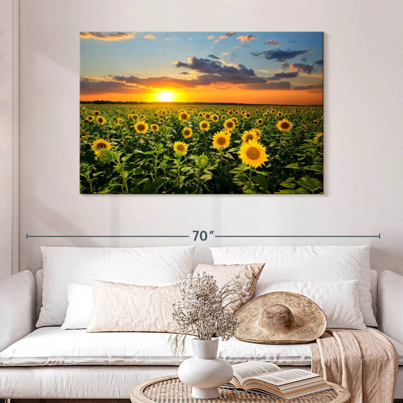 Tournesols en fleurs d'Alvord