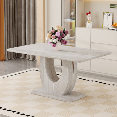 Table rectangulaire multifonctionnelle en bois Havenly