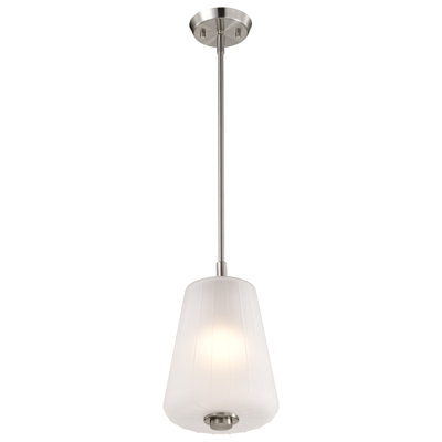 Lune - Mini Pendant - Etched Glass