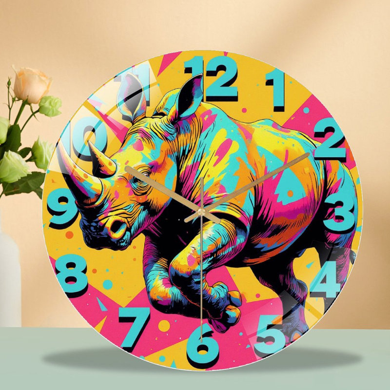 Horloge murale 12 po