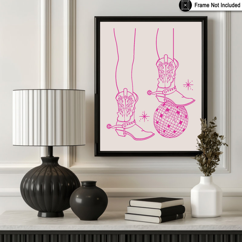 Bottes de cow-boy n ° 1, Unframed, Poster, 24"H x 32"W