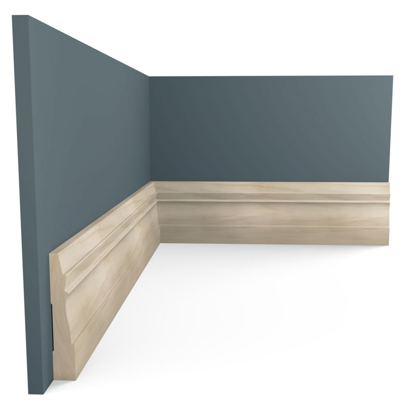 Moulure de teinture pour bois massif WM631, Peuplier