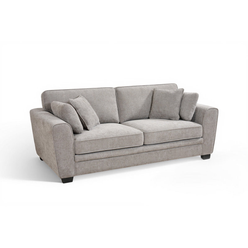 Hullinger 3 Seater Chenille Sofa