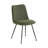 Caiddie Fabric Dining Chair with Steel Legs-1361883598