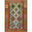 Geometric Kilim Reversible Wool Rug 3x4