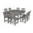 Traditional Garden 9-Piece Nautical Trestle Dining Set-50288492