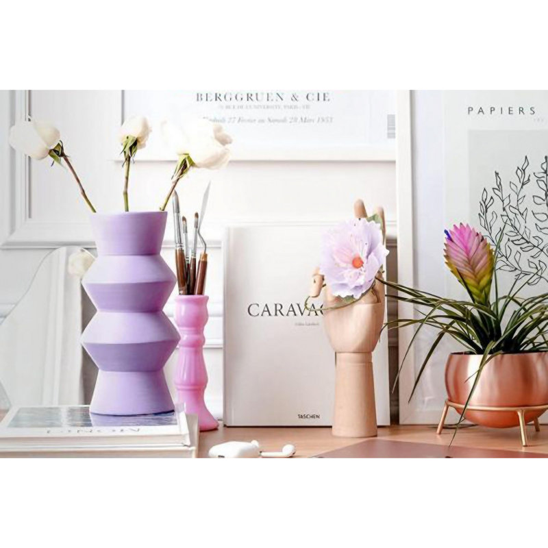 Vase, Mauve