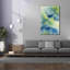 «Indigo Flow II» par Chris Paschke, estampe numérique sur toile-1039562466