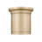 Mafalda 8 inch Modern Gold 1 Light Flush Mount-123222901
