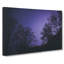 Purple Stars - Wrapped Canvas Painting-55322761