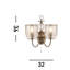 Dannemora Candle Wall Light