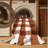 Machine Washable Checkered Brown Area Rug-460258987