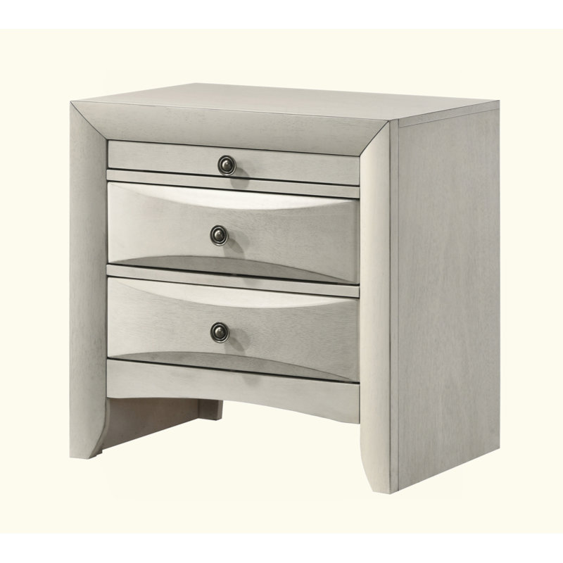 Table de chevet avec tiroirs de rangement 1Pc