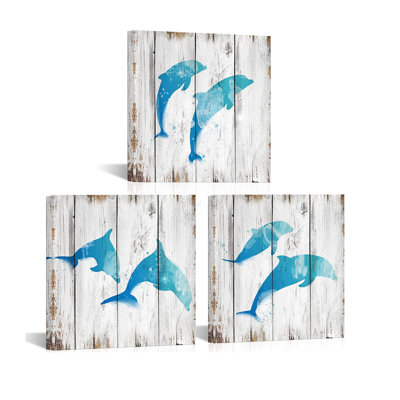 3 Piece Wrapped Canvas Wall Art
