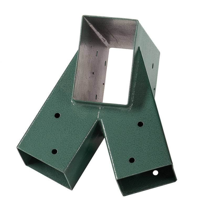 Support pour cadre en A Machrus Swingan - thermolaqué vert - boulons inclus