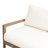 Landrie Satie 94" Wide Outdoor Teak Patio Sofa with Cushions-1845229507-1845229509