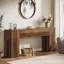 Console de 71 po pour le vestibule, long canapé derrière le canapé-129906970