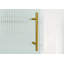 Galaxy 56 - 60 in. x 60 in. Fully Frameless Fluted Sliding Bathtub Door-432846086-422505554