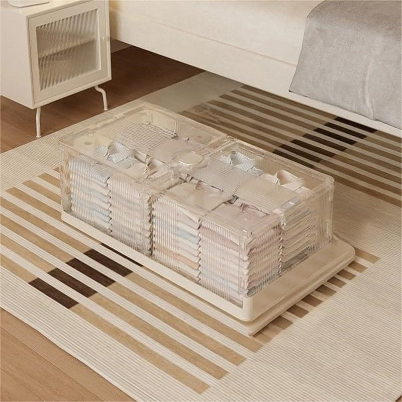 Rebrilliant Plastic Underbed Storage, Clear