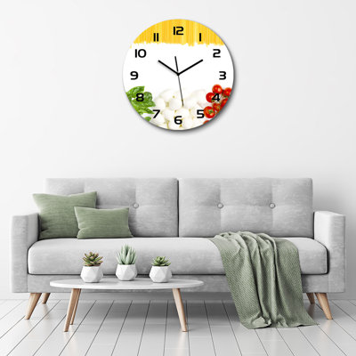 Jovaen Glass Wall Clock